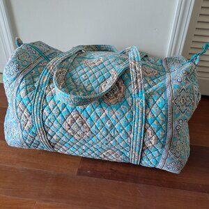 VERA BRADLEY Totally Turq 2010 - Large Duffel